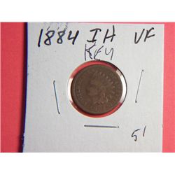 1884 INDIAN HEAD CENT