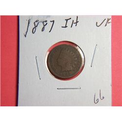 1887 INDIAN HEAD CENT
