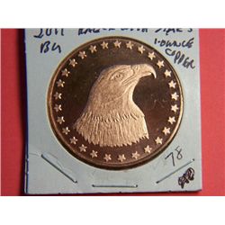 2011 COPPER 1 OUNCE