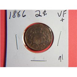 1866 2 CENT COPPER
