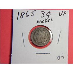 1865 3 CENT NICKEL