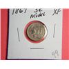 1867 3 CENT NICKEL
