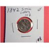 Image 1 : 1842 SITTING LIBERTY DIME