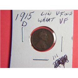 1915 D LINCOLN CENT