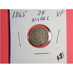 1865 3 CENT NICKEL