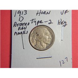 1913 D BUFFALO NICKEL