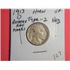 Image 1 : 1913 D BUFFALO NICKEL