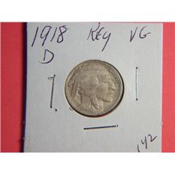 1918 D BUFFALO NICKEL