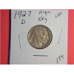 1927 D BUFFALO NICKEL