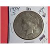 1934 S PEACE DOLLAR