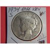 1934 S PEACE DOLLAR