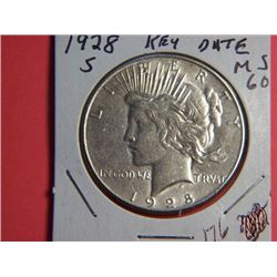 1928 S PEACE DOLLAR