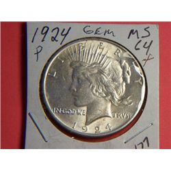 1924 P PEACE DOLLAR
