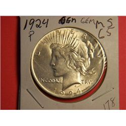 1924 P PEACE DOLLAR