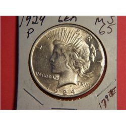 1924 P PEACE DOLLAR