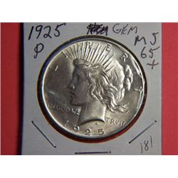 1925 P PEACE DOLLAR
