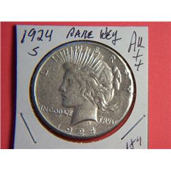 1924 S PEACE DOLLAR