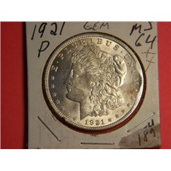1921 P MORGAN DOLLAR
