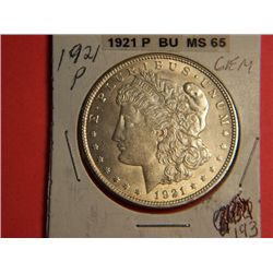 1921 P MORGAN DOLLAR