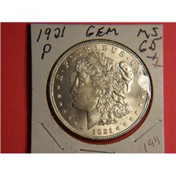 1921 P MORGAN DOLLAR
