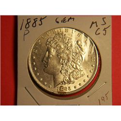 1885 P MORGAN DOLLAR