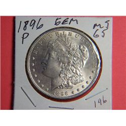 1896 P MORGAN DOLLAR