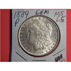 1889 P MORGAN DOLLAR