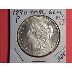 1890 P MORGAN DOLLAR