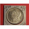 Image 1 : 1889 P MORGAN DOLLAR