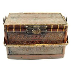 Chinese "Ladies Wicker Box" ca. 18-19th c.