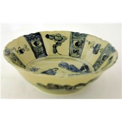 Decorative Chinese high glaze porcelain bowl