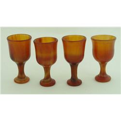 4 horn goblets