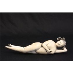 Japanese bone "Doctor's Model" artist signed