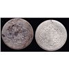 Image 2 : 1899 & 1902 Hong Kong / Great Britain Trade Silver Dollars