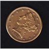 Image 2 : 1881 US $5 Coin