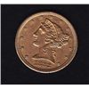 Image 2 : 1882S US $5 Coin