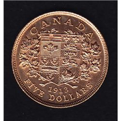 1913 Canada $5