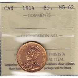 1914 Canada $5