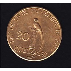 1926 Guatemala 20 Quetzales