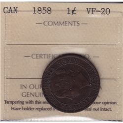1858 One Cent