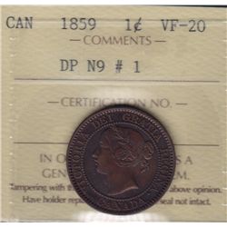 1859 One Cent