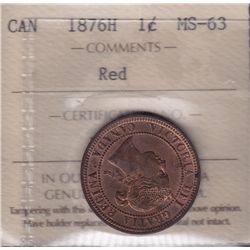 1876H One Cent