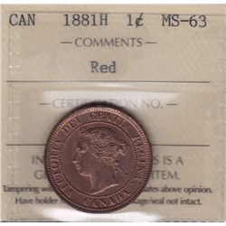 1881H One Cent