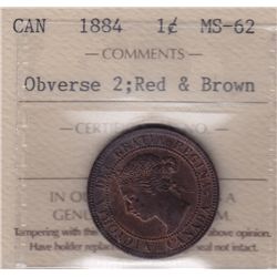 1884 One Cent
