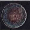 Image 2 : 1874H Five Cent