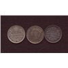 Image 2 : Lot of Three 1893 Five Cent
