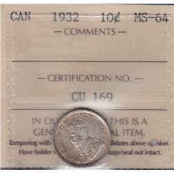 1932 Ten Cent