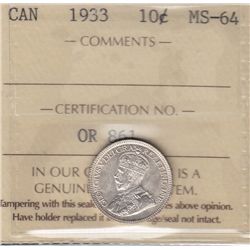 1933 Ten Cent