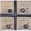 Image 2 : Lot of Sixteen ICCS Graded Ten Cents
