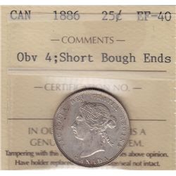 1886 Twenty Five Cent